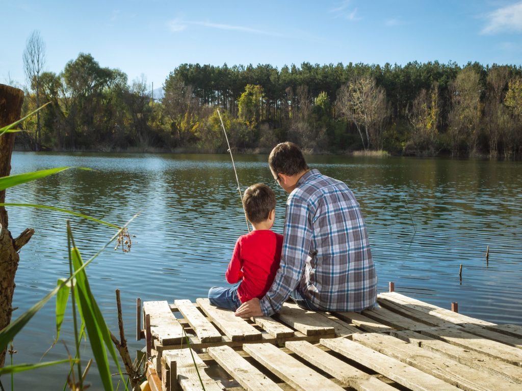 Pesca de pai e filho
